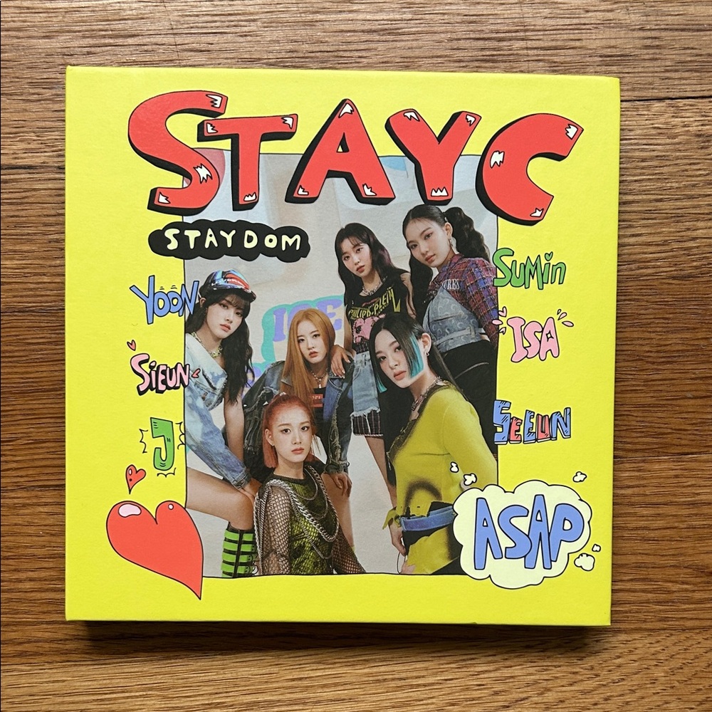 STAYC Staydom Album feat ASAP Kpop
